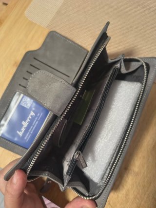 Monedero Billetera Mujer Joellerry Gris