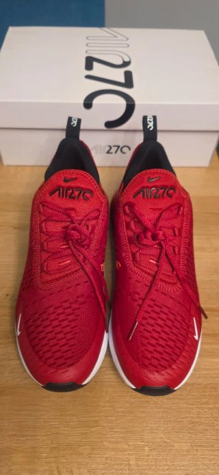 Nike Air Max 270 Rojas Talla 42(26,5 cm)Poco uso