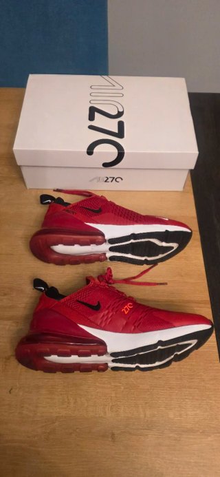 Nike Air Max 270 Rojas Talla 42(26,5 cm)Poco uso