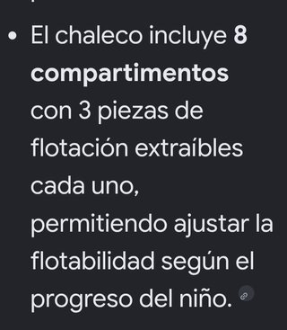 Chaleco flotador bebé medusas