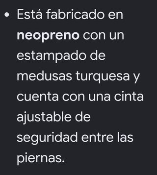 Chaleco flotador bebé medusas