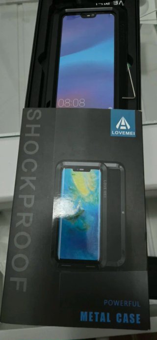 Funda Metal Shockproof Huawei P20 Lite
