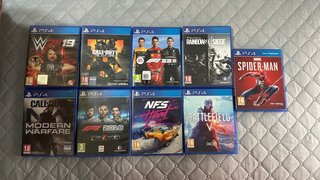 PS4 Slim 1TB + 2 Mandos + 9 Juegos