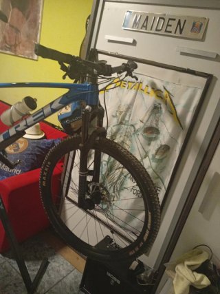 Bicicleta de Montaña Trek Azul