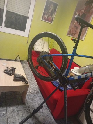 Bicicleta de Montaña Trek Azul