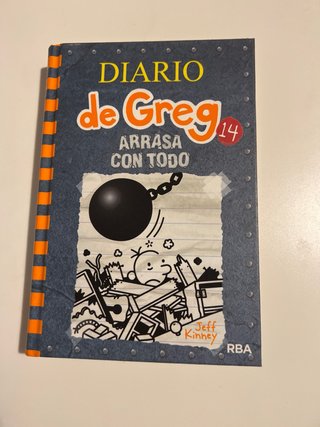 Lote Diario de Greg 6,8,11,14,15,16