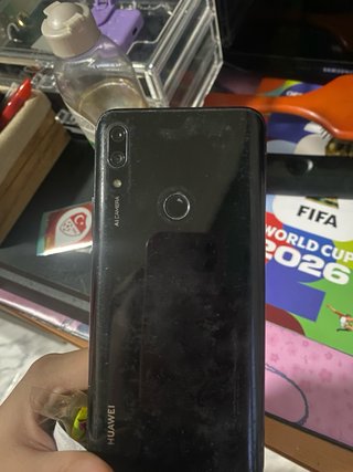 Teléfono Móvil Azul Cargando
