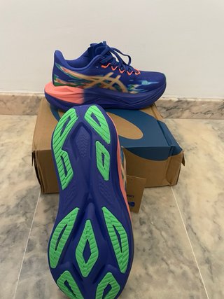 Zapatillas Asics superblast 3 Azul/Rosa no