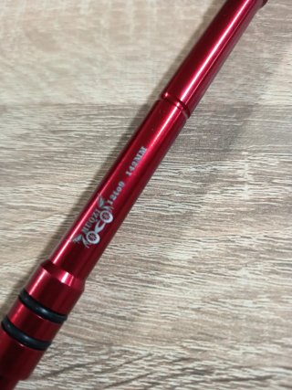 Reductor Eje Pasante Bicicleta Rojo