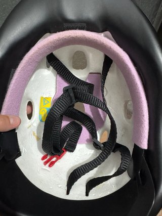 Casco Bicicleta Niña Princesa Rosa