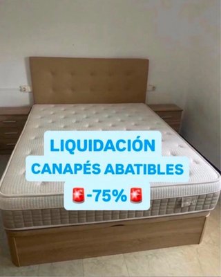 PACK CANAPE+COLCHON 135x190cm