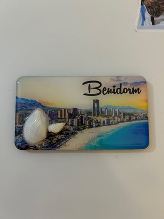 Imán Benidorm con Concha