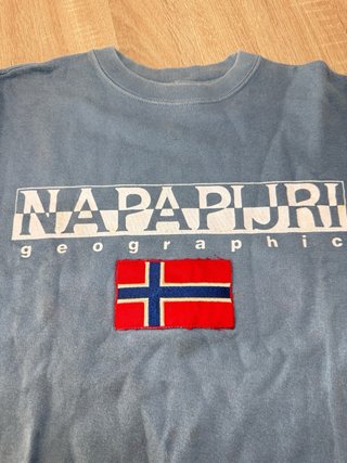 Sudadera Napapijri Talla XL Azul