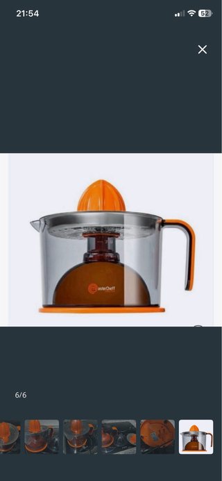 Exprimidor Master Chef My Twist Inox eléctrico