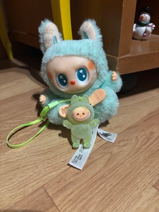 Llaveros Labubu x Kasing Lung