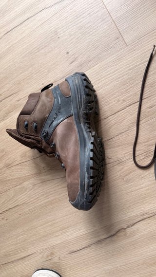 Botas de seguridad marrones