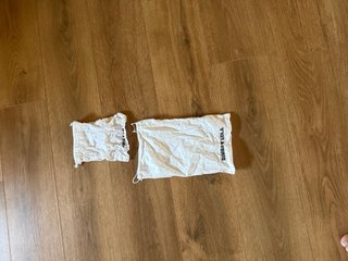 2 Bolsas Guardapolvos Bimba y Lola Blancas
