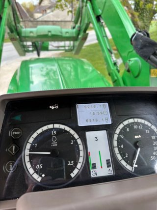 Tractor John Deere 6110M 2018 con pala