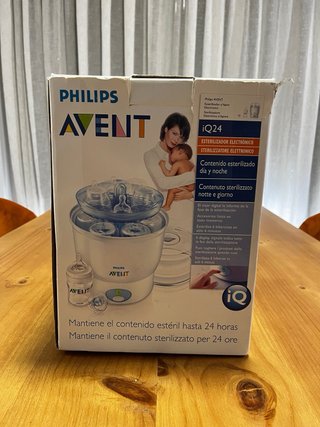 Esterilizador eléctrico PhilipsAventiQ24 | EN CAJA