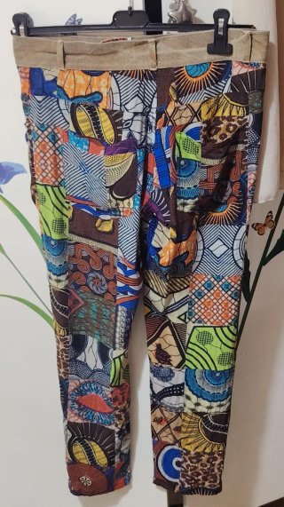 Pantaloni MonoCrom Flat donna 100% Seta