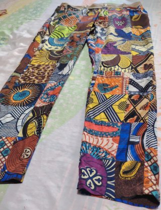 Pantaloni MonoCrom Flat donna 100% Seta