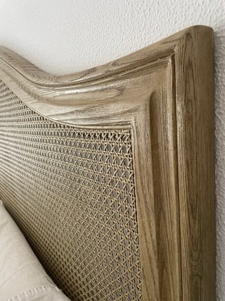 Cabecero Ratan y Madera 190x130cm