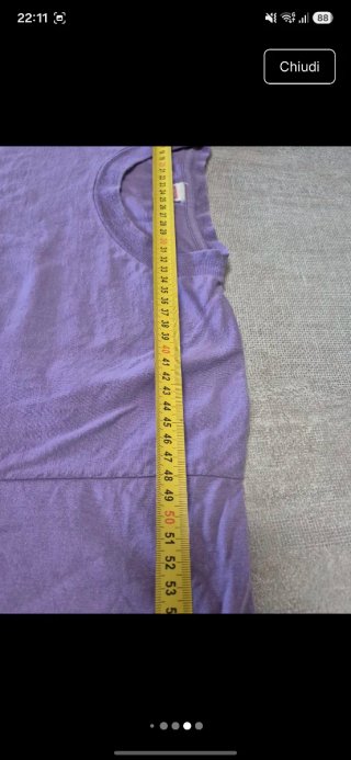 T-shirt Levi's Lilla/Viola Chiaro Taglia L