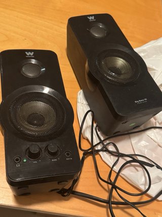 Altavoces Woxter Big Bass 95 Funcionan bien