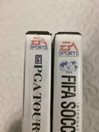 Juegos Mega Drive: PGA Tour Golf III y FIFA Soccer