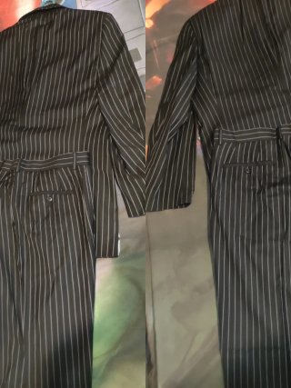 Traje M L Capelli Raya Negra