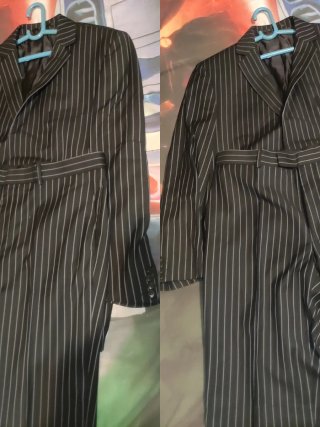 Traje M L Capelli Raya Negra