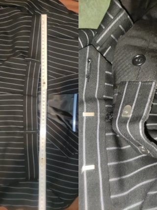 Traje M L Capelli Raya Negra