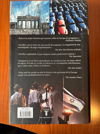 Postguerra. Una historia de Europa desde 1945