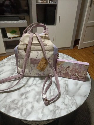 Mochila elegante Sweet Candy con Cartera