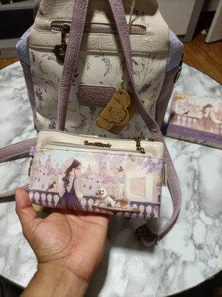 Mochila elegante Sweet Candy con Cartera