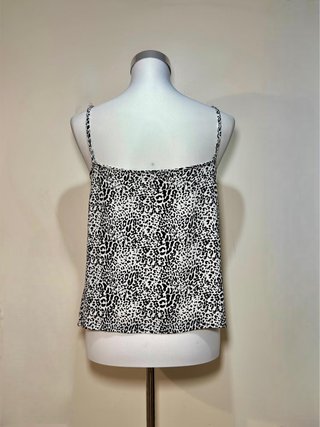 Top lencero animal print Easy Wear S con encaje