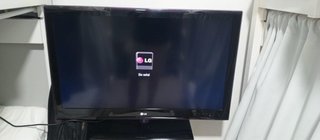 Televisión LG Negra