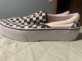 Vans Checkerboard Slip-On Plataforma