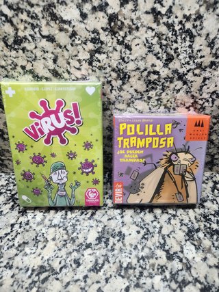 Virus y Polilla Tramposa Juegos de Mesa
