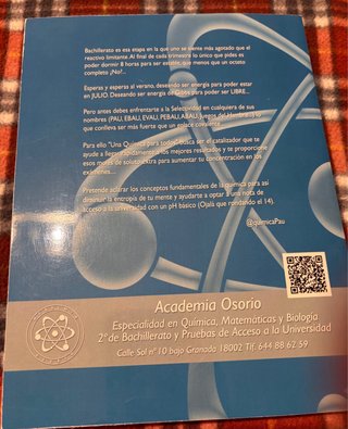 Una quimica para todos 1 y 2 bachillerato.