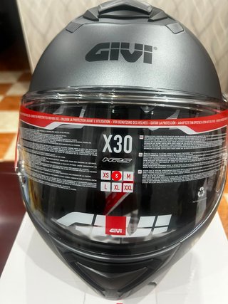Casco GIVI X30 Modular Talla S-56 Titanio Mate