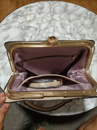 Bolso elegante de mano y hombro, bolso fiesta