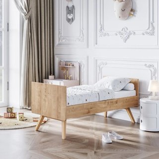 Cuna convertible madera roble Petite Amelie