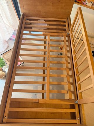 Cuna convertible madera roble Petite Amelie