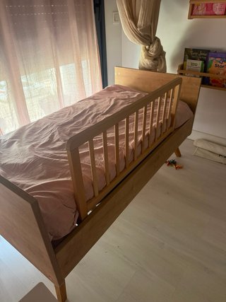 Cuna convertible madera roble Petite Amelie
