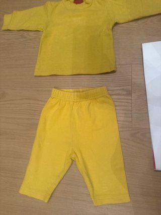 Camiseta KENZO manga larga+ legging NEXT 3-6 meses