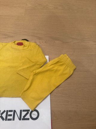 Camiseta KENZO manga larga+ legging NEXT 3-6 meses