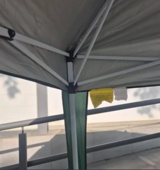 Carpa plegable impermeable 4 paredes