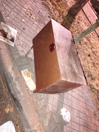 Lote baúles madera antiguos hechos a mano