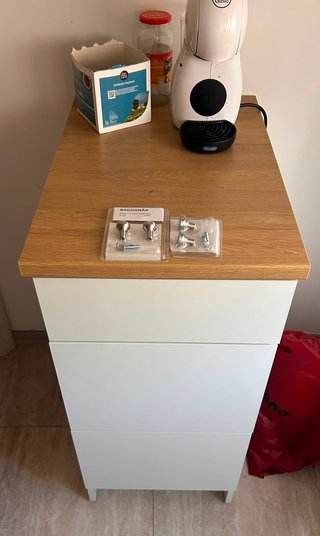 Mobile TV e Cucina Ikea Vetro Legno